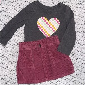 🛍 CUTE LITTLE GIRLS OUTFIT SIZE 18 MONTHS